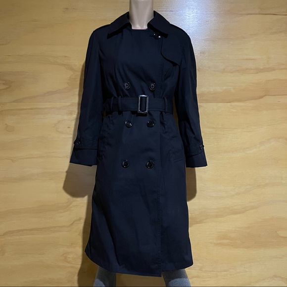 NWOT US Army DLATS Women's All Weather Coat, Black - Picture 6 of 13